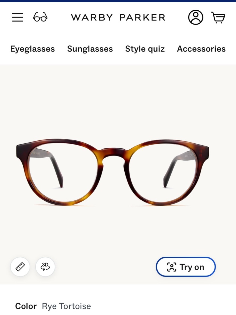 warby parker frames